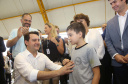 |Governador Carlos Massa Ratinho Júnior inaugura em Guarapuava a nova sede do Colégio Estadual Pedro Carli  -  Guarapuava, 04/04/2019  -  Foto: Jaelson Lucas/ANPr