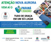 A emissão de documentos como carteira de identidade, CPF e carteira de trabalho será disponibilizada gratuitamente para a população de Nova Aurora, município do Oeste do Estado. A feira de serviços Paraná Cidadão oferece na quarta, quinta e sexta-feira (10, 11 e 12) diversos serviços gratuitos em um único local.  -  Foto/Arte: Divulgação SEJUF