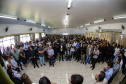 O governador Carlos Massa Ratinho Junior assina ordem de serviço para construção de Escola em Mauá da Serra nesta quarta-feira (10). Mauá da Serra, 10/04/2019 - Foto: Geraldo Bubniak/ANPr