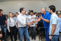 O governador Carlos Massa Ratinho Junior assina ordem de serviço para construção de Escola em Mauá da Serra nesta quarta-feira (10). Mauá da Serra, 10/04/2019 - Foto: Geraldo Bubniak/ANPr
