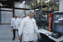 Também em Mauá da Serra, Ratinho Junior visitou as instalações da SL Alimentos, uma das maiores produtoras de aveia da América Latina. No local, ele reforçou o compromisso do Estado com o setor produtivo. “Estamos construindo aqui no Paraná um ambiente para que as indústrias possam crescer e gerar cada vez mais empregos”, disse. Foto: Rodrigo Felix Leal/ANPr