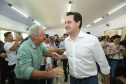 O município de Mauá da Serra, no Vale do Ivaí, ganhará uma nova escola estadual. O governador Carlos Massa Ratinho Junior esteve no município nesta quarta-feira (10) para assinar a ordem de serviço para a construção do Colégio Estadual Vilson Miranda, que terá capacidade para 840 estudantes. O investimento é de R$ 5 milhões. - Mauá da Serra, 10/04/2019 - Foto: Rodrigo Félix Leal/ANPr