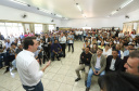 O município de Mauá da Serra, no Vale do Ivaí, ganhará uma nova escola estadual. O governador Carlos Massa Ratinho Junior esteve no município nesta quarta-feira (10) para assinar a ordem de serviço para a construção do Colégio Estadual Vilson Miranda, que terá capacidade para 840 estudantes. O investimento é de R$ 5 milhões. - Mauá da Serra, 10/04/2019 - Foto: Rodrigo Félix Leal/ANPr