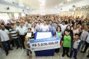 O município de Mauá da Serra, no Vale do Ivaí, ganhará uma nova escola estadual. O governador Carlos Massa Ratinho Junior esteve no município nesta quarta-feira (10) para assinar a ordem de serviço para a construção do Colégio Estadual Vilson Miranda, que terá capacidade para 840 estudantes. O investimento é de R$ 5 milhões. - Mauá da Serra, 10/04/2019 - Foto: Rodrigo Félix Leal/ANPr