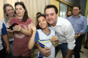 O município de Mauá da Serra, no Vale do Ivaí, ganhará uma nova escola estadual. O governador Carlos Massa Ratinho Junior esteve no município nesta quarta-feira (10) para assinar a ordem de serviço para a construção do Colégio Estadual Vilson Miranda, que terá capacidade para 840 estudantes. O investimento é de R$ 5 milhões. - Mauá da Serra, 10/04/2019 - Foto: Rodrigo Félix Leal/ANPr