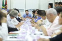 Governador Carlos Massa Ratinho Junior durante reunião com a equipe de governo. Londrina 11/04/2019. Foto: Rodrigo Felix Leal/ANPr