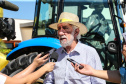 O vice governador Darci Piana faz a  entrega de tratores para agricultores familiares. Os equipamentos são do programa Trator Solidário, na Expolondrina nesta quinta-feira (11).  Londrina, 11/04/2019 -  Foto: Geraldo Bubniak/ANPr