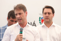 O governador Carlos Massa Ratinho Junior e o presidente da Sanepar, Cláudio Stábile, inauguraram nesta quinta-feira (11) um novo sistema de abastecimento de água em Londrina, capaz de atender quaisquer emergências ou inconstâncias na cidade.  Londrina, 11/04/2019  -  Foto: Rodrigo Felix Leal/ANPr