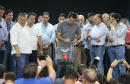 O governador Carlos Massa Ratinho Junior afirmou nesta sexta-feira (12), em encontro com prefeitos de cidades da região Norte, realizado na ExpoLondrina, que o programa de transferência da sede administrativa para cidades do interior fortalece a presença do governo junto à população e agiliza o encaminhamento das demandas regionais. Foto: Rodrigo Felix Leal/ANPr