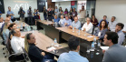 O governador Carlos Massa Ratinho Junior destacou nesta sexta-feira (12), em reunião na Associação Comercial e Industrial de Londrina (Acil), que o Governo planeja transformar o município e a região Norte em um polo de inovação em agritech (tecnologia aliada ao agronegócio).  Foto: Rodrigo Felix Leal/ANPr