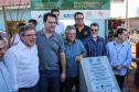 O governador Carlos Massa Ratinho Junior participa nesta sexta-feira (12) da inauguração do residencial Manoel Bono Belascuzas e entrega as chaves da casa própria para 44 famílias de Nova Londrina, no Noroeste do Estado. O empreendimento foi construído em um trabalho integrado do Governo do Estado, por meio da Cohapar, Copel e Sanepar, com o governo federal e a prefeitura. Nova Londrina, 12/04/2019 - Foto: Geraldo Bubniak/ANPr