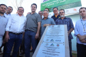 O governador Carlos Massa Ratinho Junior participa nesta sexta-feira (12) da inauguração do residencial Manoel Bono Belascuzas e entrega as chaves da casa própria para 44 famílias de Nova Londrina, no Noroeste do Estado. O empreendimento foi construído em um trabalho integrado do Governo do Estado, por meio da Cohapar, Copel e Sanepar, com o governo federal e a prefeitura. Nova Londrina, 12/04/2019 - Foto: Rodrigo Felix Leal/ANPr