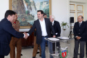 Governador anuncia pagamento das promoções dos praças-militares. -  Curitiba, 15/04/2019  -  Foto de Gilson Abreu ANPr
