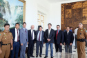 Governador anuncia pagamento das promoções dos praças-militares. -  Curitiba, 15/04/2019  -  Foto de Gilson Abreu ANPr