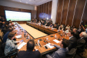 O governador Carlos Massa Ratinho Junior participa nesta segunda-feira (15) de Coletiva de Imprensa com um balanço dos 100 dias de gestão. Curitiba, 15/04/2019  -  Foto: Rodrigo Félix Leal/ANPr
