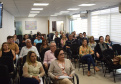 A SESA promoveu hoje (15) evento de atualização sobre prevenção da cegueira para servidores de todas as Regionais de Saúde. Abril é considerado como mês da conscientização da população sobre a prevenção das doenças que atingem a visão  -  Curitiba, 15/04/2019  -  Foto: Divulgação SESA
