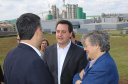 Governador Carlos Massa Ratinho Júnior visita a fábrica da Klabin em Ortigueira, na assinatura de convênio com a empresa e a prefeitura do município para a construção da Escola Técnica de Operação Florestal e Agrícola.  -  Ortigueira, 16/04/2019  -  Foto: Jaelson Lucas/ANPr