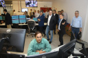 Governador Carlos Massa Ratinho Júnior visita a fábrica da Klabin em Ortigueira, na assinatura de convênio com a empresa e a prefeitura do município para a construção da Escola Técnica de Operação Florestal e Agrícola.  -  Ortigueira, 16/04/2019  -  Foto: Jaelson Lucas/ANPr