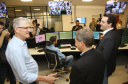 Governador Carlos Massa Ratinho Júnior visita a fábrica da Klabin em Ortigueira, na assinatura de convênio com a empresa e a prefeitura do município para a construção da Escola Técnica de Operação Florestal e Agrícola.  -  Ortigueira, 16/04/2019  -  Foto: Jaelson Lucas/ANPr