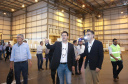 Governador Carlos Massa Ratinho Júnior visita a fábrica da Klabin em Ortigueira, na assinatura de convênio com a empresa e a prefeitura do município para a construção da Escola Técnica de Operação Florestal e Agrícola.  -  Ortigueira, 16/04/2019  -  Foto: Jaelson Lucas/ANPr