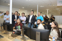 Governador Carlos Massa Ratinho Júnior visita a fábrica da Klabin em Ortigueira, na assinatura de convênio com a empresa e a prefeitura do município para a construção da Escola Técnica de Operação Florestal e Agrícola.  -  Ortigueira, 16/04/2019  -  Foto: Jaelson Lucas/ANPr