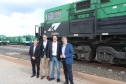 Governador Carlos Massa Ratinho Júnior visita a fábrica da Klabin em Ortigueira, na assinatura de convênio com a empresa e a prefeitura do município para a construção da Escola Técnica de Operação Florestal e Agrícola.  -  Ortigueira, 16/04/2019  -  Foto: Rodrigo Félix Leal/ANPr