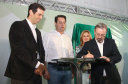 Governador Carlos Massa Ratinho Júnior visita a fábrica da Klabin em Ortigueira, na assinatura de convênio com a empresa e a prefeitura do município para a construção da Escola Técnica de Operação Florestal e Agrícola. - Ortigueira, 16/04/2019 - Foto: Jaelson Lucas/ANPr