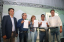 Governador Carlos Massa Ratinho Júnior visita a fábrica da Klabin em Ortigueira, na assinatura de convênio com a empresa e a prefeitura do município para a construção da Escola Técnica de Operação Florestal e Agrícola. - Ortigueira, 16/04/2019 - Foto: Jaelson Lucas/ANPr