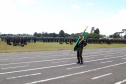O Exército Brasileiro completa 371 anos em abril. Nesta quarta-feira (17), para celebrar a data, a 5ª Divisão de Exército realizou no Forte Pinheirinho, em Curitiba, uma solenidade militar com apresentação da banda da corporação e desfiles. Também foram entregues Medalhas de Ordem do Mérito Militar e diplomas a 20 civis e militares. O secretário de Estado da Segurança Pública e da Administração Penitenciária, Luiz Felipe Carbonell, participou da solenidade.
Foto Gilson Abreu ANPr