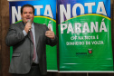 O Governo do Estado entrega os três principais prêmios do sorteio de Abril do programa Nota Paraná, de R$ 20 mil, R$ 30 mil e R$ 50 mil. A solenidade de premiação acontece na Secretaria de Estado da Fazenda, em Curitiba nesta quarta-feira (17).   Curitiba, 17/04/2019 -  Foto: Geraldo Bubniak/ANPr