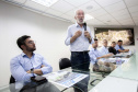 O planejamento futuro para a infraestrutura do Litoral do Estado e o crescimento dos Portos do Paraná foram discutidos nesta quinta-feira (18), durante visita do o vice-governador, Darci Piana, e secretário-chefe da Casa Civil, Guto Silva, ao Porto de Paranaguá. Foto: Claudio Neves/APPA