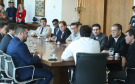 O governador Carlos Massa Ratinho Junior e o presidente da J.Macêdo, Walter Faria Junior, oficializaram nesta quinta-feira (18) a adesão da empresa ao programa Paraná Competitivo e investimentos de R$ 500 milhões em um complexo industrial de manipulação de trigo em Londrina, no Norte do Estado. Foto: Rodrigo Felix Leal/ANPr