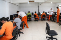 A Secretaria de Estado da Educação garante acesso à alfabetização, à escolarização básica e à formação superior a aproximadamente 36% dos presos que cumprem pena nas 33 unidades prisionais do Estado.  Curitiba, 28/03/2019 -  Foto: Geraldo Bubniak/ANPr