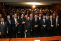 O governador em exercício Darci Piana afirmou nesta terça-feira (12), na posse do novo presidente da Associação dos Municípios do Paraná (AMP), que o Governo enxugou a máquina pública para potencializar os investimentos nos municípios nos próximos anos. Curitiba, 23/04/2019 -  Foto: Geraldo Bubniak/ANPr