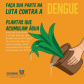 A Secretaria da Saúde do Paraná lançou nesta terça-feira (23) uma campanha digital com orientações sobre medidas preventivas para o combate à dengue. O mote é Faça a sua parte na luta contra a dengue. Foto:SESA
