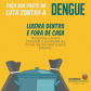 A Secretaria da Saúde do Paraná lançou nesta terça-feira (23) uma campanha digital com orientações sobre medidas preventivas para o combate à dengue. O mote é Faça a sua parte na luta contra a dengue. Foto:SESA