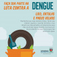 A Secretaria da Saúde do Paraná lançou nesta terça-feira (23) uma campanha digital com orientações sobre medidas preventivas para o combate à dengue. O mote é Faça a sua parte na luta contra a dengue. Foto:SESA