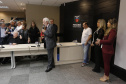 O governador em exercício Darci Piana participa da homenagem a ex-primeira dama do Paraná, Fani Lerner.Curitiba, 23-04-19.Foto: Arnaldo Alves / ANPr.