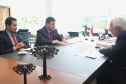 Governador em exercício Darci Piana recebe o  cônsul honorário da Hungria em Curitiba, Marco Aurélio Schetino de Lima.  -  Curitiba, 24/04/2019  -  Foto:  José Fernando Ogura/ANPr