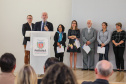 O governador em exercício Darci Piana participa da Posse  dos novos representantes da sociedade civil para a gestão 2019/2021 do O Conselho Estadual do Idoso (CEDI) do Paraná   no Salão de Atos do Palácio Iguaçu,  nesta quarta-feira (24).   Curitiba, 24/04/2019 -  Foto: Geraldo Bubniak/ANPr
