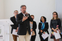 O governador em exercício Darci Piana participa da Posse  dos novos representantes da sociedade civil para a gestão 2019/2021 do O Conselho Estadual do Idoso (CEDI) do Paraná   no Salão de Atos do Palácio Iguaçu,  nesta quarta-feira (24).   Curitiba, 24/04/2019 -  Foto: Geraldo Bubniak/ANPr