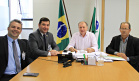 O secretário estadual do Desenvolvimento Urbano, João Carlos Ortega, recebeu nesta quarta-feira (24) mais de uma dezena de prefeitos que apresentaram listas de prioridades às suas respectivas populações.  -  Curitiba, 24/04/2019  -  Foto: Divulgação SEDU