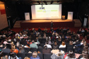 Buscar subsídios para programas e projetos da Política de Proteção Integral das Crianças, é o primeiro passo para uma jornada no combate à violência infantil no Paraná, tema que está se sendo abordado no 1º Simpósio Paranaense Intersetorial de Enfrentamento às Violências contra Crianças e Adolescentes, que acontece nesta terça e quarta-feira (23 e 24), no Auditório do Museu Oscar Niemeyer (MON), em Curitiba.  -  Curitiba, 24/04/2019  -  Foto: Divulgação SEJUF