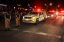 A Polícia Militar do Paraná deflagra a megaoperação Primo que cumpriu 16 mandados de Prisão e de Busca e Apreensão e resultou em 19 encaminhamentos, sendo 15 adultos e quatro adolescentes apreendidos, bem como uma quantidade de drogas recolhida.  -  Curitiba, 26/04/2019  -  Foto: Soldado Amanda Morais