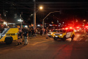 A Polícia Militar do Paraná deflagra a megaoperação Primo que cumpriu 16 mandados de Prisão e de Busca e Apreensão e resultou em 19 encaminhamentos, sendo 15 adultos e quatro adolescentes apreendidos, bem como uma quantidade de drogas recolhida.  -  Curitiba, 26/04/2019  -  Foto: Soldado Amanda Morais
