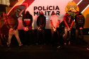 A Polícia Militar do Paraná deflagra a megaoperação Primo que cumpriu 16 mandados de Prisão e de Busca e Apreensão e resultou em 19 encaminhamentos, sendo 15 adultos e quatro adolescentes apreendidos, bem como uma quantidade de drogas recolhida.  -  Curitiba, 26/04/2019  -  Foto: Soldado Amanda Morais