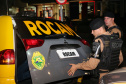 A Polícia Militar do Paraná deflagra a megaoperação Primo que cumpriu 16 mandados de Prisão e de Busca e Apreensão e resultou em 19 encaminhamentos, sendo 15 adultos e quatro adolescentes apreendidos, bem como uma quantidade de drogas recolhida.  -  Curitiba, 26/04/2019  -  Foto: Soldado Amanda Morais