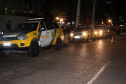 A Polícia Militar do Paraná deflagra a megaoperação Primo que cumpriu 16 mandados de Prisão e de Busca e Apreensão e resultou em 19 encaminhamentos, sendo 15 adultos e quatro adolescentes apreendidos, bem como uma quantidade de drogas recolhida.  -  Curitiba, 26/04/2019  -  Foto: Soldado Amanda Morais