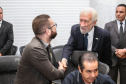 O vice governador Darci Piana participa de reunião com representantes dos servidores publicos  no Palácio Iguaçu,  nesta segunda-feira (29).   Curitiba, 24/04/2019 -  Foto: Geraldo Bubniak/ANPr