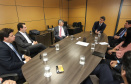 Governador Carlos Massa Ratinho Junior durante reunião com o ministro dos Transportes, Valter Casimiro Silveira - Brasília, 29/04/2019 - Foto: Rodrigo Félix Leal/ANPr